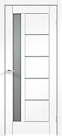 Дверное полотно SoftTouch SoftTouch PREMIER 3 600х2000 цвет Ясень белый структурный стекло Мателюкс