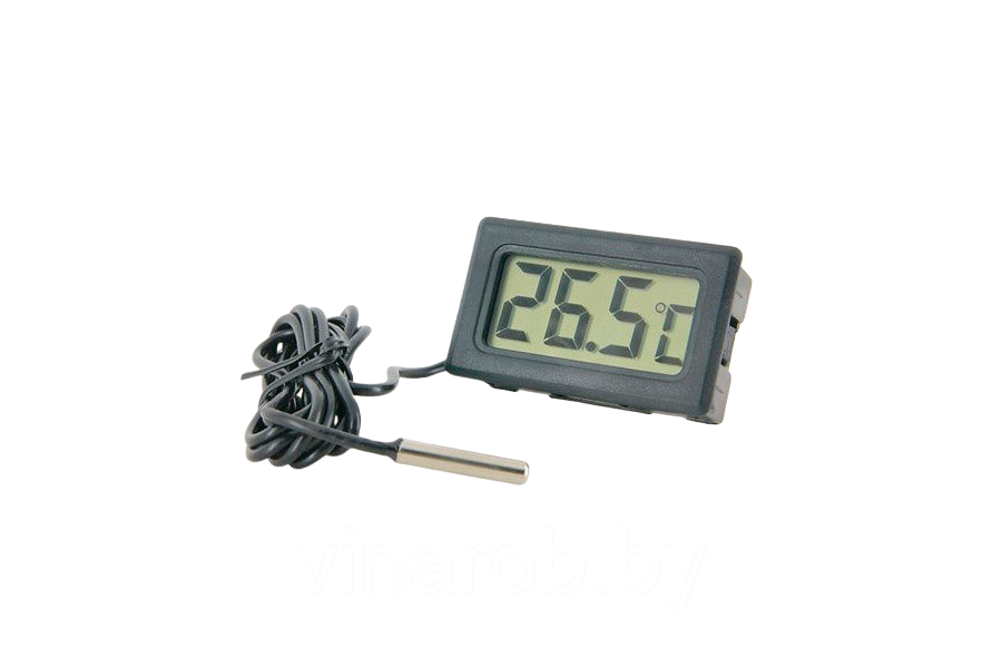 Электронный термометр со щупом, 1 м - фото 2 - id-p146311266