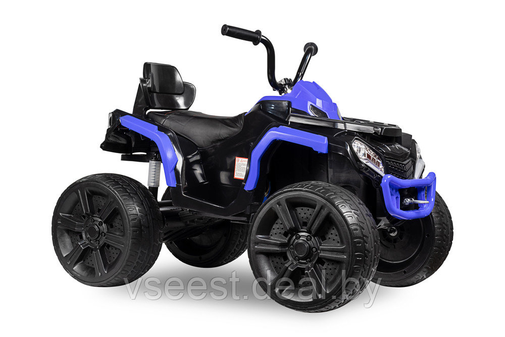 Детский электрический квадроцикл Kids Care ATV (синий) (sh) - фото 2 - id-p172002379
