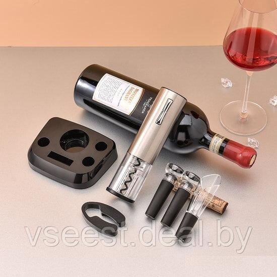 Набор для вина KLT BBGS-KP3-361801C-1( электроштопор, аэратор, пробка) (shu) - фото 4 - id-p172002383