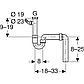 Сифон для кухонной раковины Geberit 152.556.11.1, фото 3
