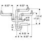 Сифон для тройной кухонной раковины Geberit 152.821.11.1, фото 3