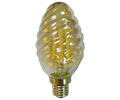 098356-1,33 Led Лампа золотая E14 6W (2700K)