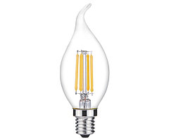 098356-2,21 Led Лампа прозрачная E14 6W (2700K)