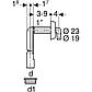 Сифон для стиральной/посудомоечной машины Geberit 152.235.21.1, фото 4