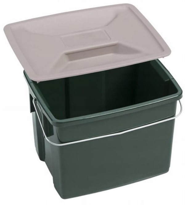 Контейнер для органических отходов Curver BioBox 6l, зеленый