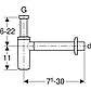 Сифон для умывальника Geberit 151.034.21.1, фото 3