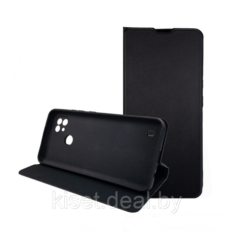 Чехол-книжка Redline iBox для Realme C21 черный - фото 1 - id-p172006870
