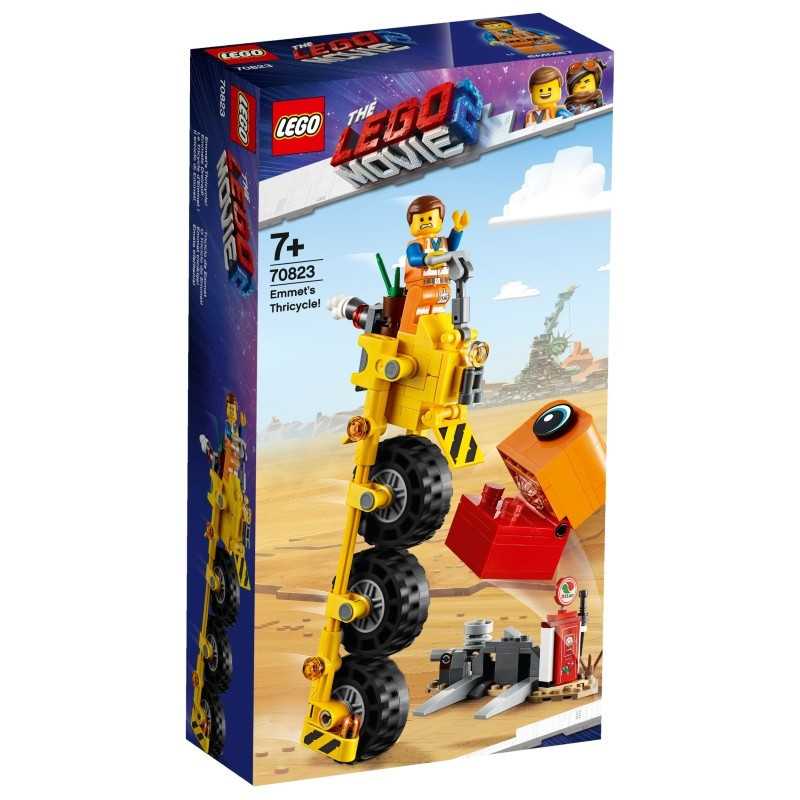 Конструктор Lego Movie 70823 Трехколёсный велосипед Эммета - фото 3 - id-p172009832