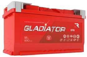Автомобильный аккумулятор Gladiator EFB R+ (95 А/ч)