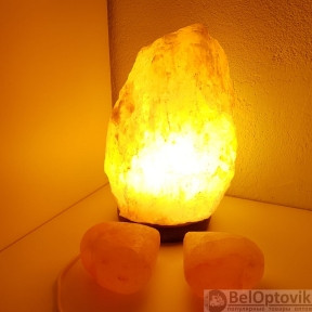 Соляной ионизирующий светильник-ночник Скала 2-3 кг - фото 1 - id-p124774166