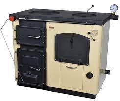 Твердотопливный котел-плита KALVIS 4АВ с духовым шкафом (с регулятором тяги) - фото 1 - id-p172020384