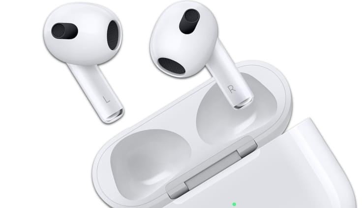 Беспроводные наушники Air pods 3 - фото 4 - id-p172020409