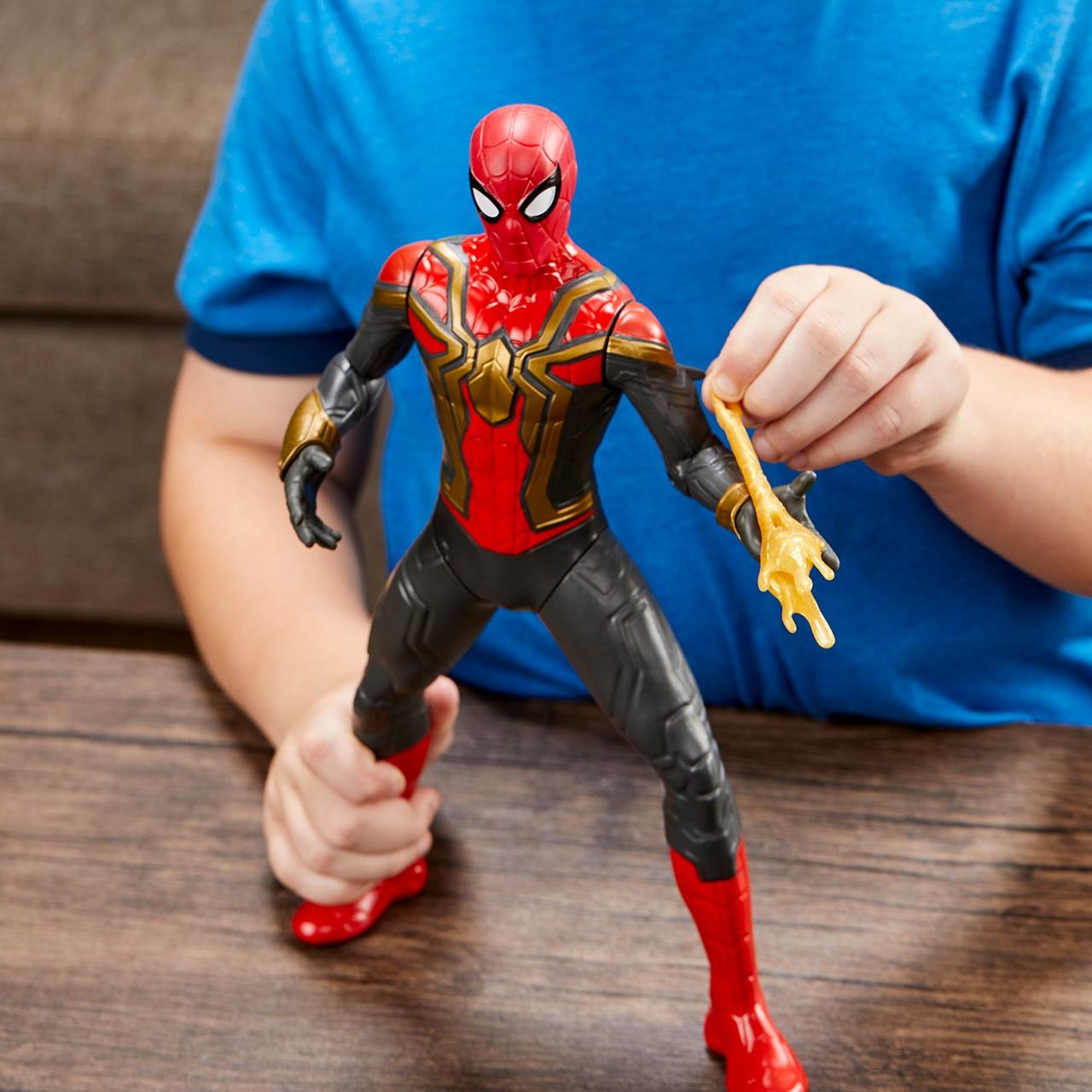 Spider-Man Фигурка Титан делюкс Человек Паук 30см Hasbro - фото 3 - id-p172021014