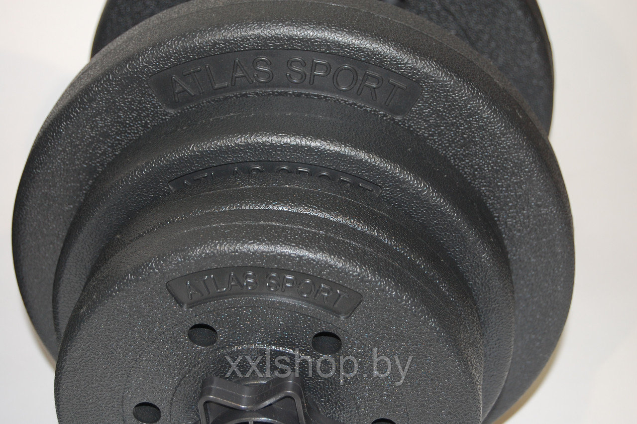 Гантели Atlas Sport Composit (2х20,5 кг) - фото 4 - id-p172027458