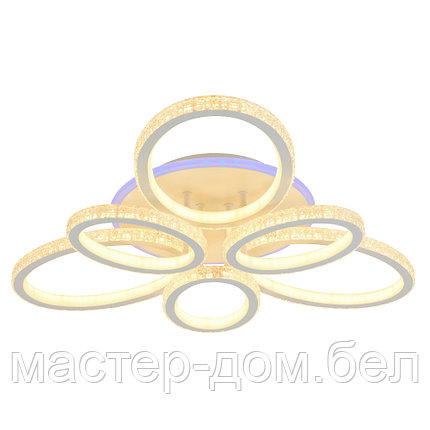Светодиодная люстра 8033/3+3 WHT, фото 2