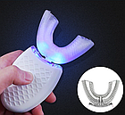 Ультразвуковая электрическая отбеливающая зубная щетка Toothbrush Cold Light Whitening, фото 8