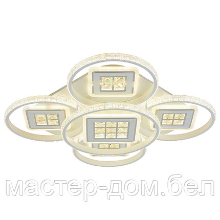Светодиодная люстра 8053/4+1 WHT, фото 2