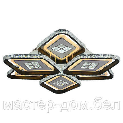 Светодиодная люстра 8054/3+3 WHT+BLK, фото 2
