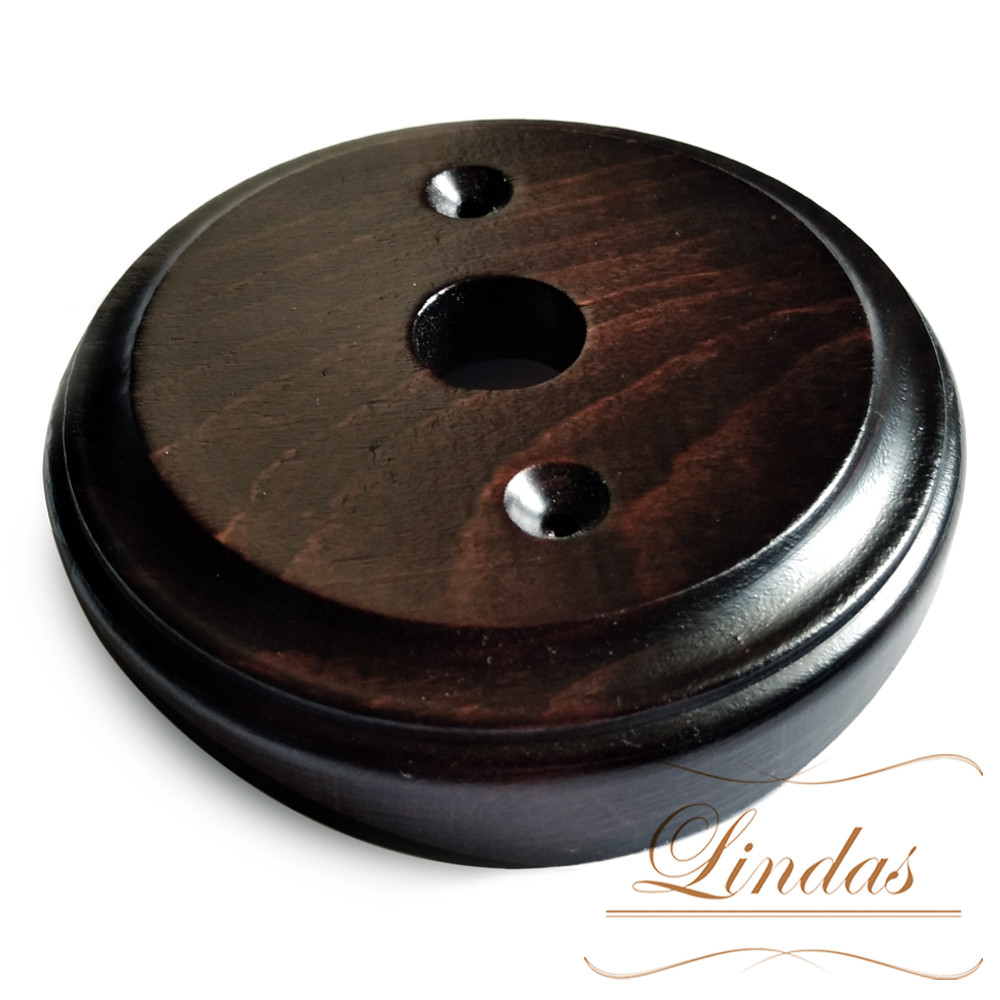 Рамка для распределительной коробки на бревно Венге, Lindas