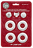 Комплект монтажный Ogint  A011-15 ½" (7 предметов) для алюминиевых и биметаллических радиаторов в блистере, фото 2