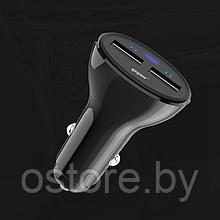 Зарядка в авто. Car charger EC06 2.4A 2 USB. Зарядное автомобильное устройство Quick Charge Edition