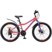 Велосипед Stels Navigator 410 MD 24 21-sp V010 2020 (красный)