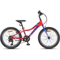 Детский велосипед Stels Pilot 250 Gent 20 V020 2021 (красный неон)
