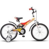 Детский велосипед Stels Jet 18 Z010 2020 (белый/красный)