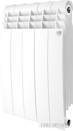Биметаллический радиатор Royal Thermo BiLiner 500 Bianco Traffico (5 секций)