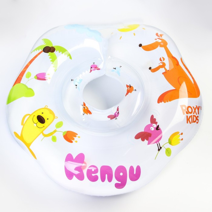 Надувной круг на шею для купания малышей Kengu, «Кенгуру» - фото 1 - id-p172060161
