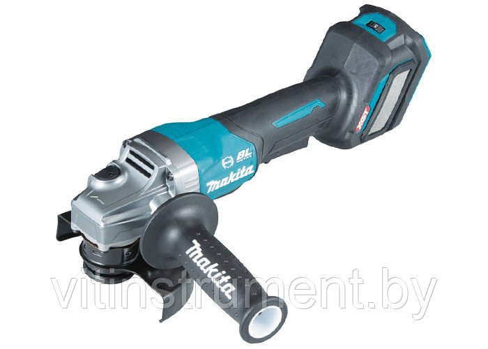 Угловая шлифмашина аккумуляторная GA029GZ (GA 029 GZ) MAKITA 40V XGT + аккумулятор 2,5Ач и зарядное устройство - фото 2 - id-p172061344