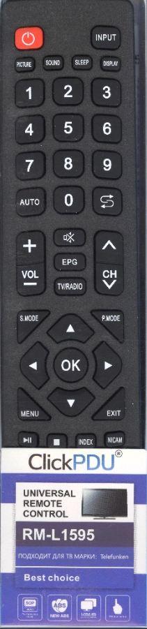 ClickPdu для TELEFUNKEN RM-L1595 VER.2021 (производство фабрики Huayu) (серия HOD1029)