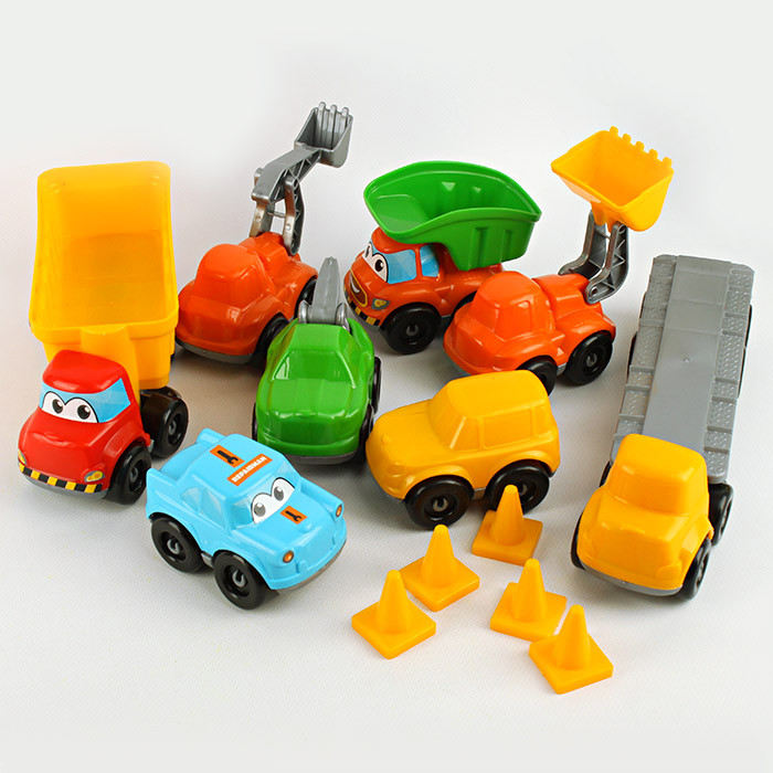 Машинки-грузовики "Constructions Series" 8 шт. в наборе. Игрушка - фото 3 - id-p172065671