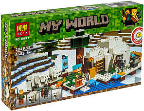 Конструктор My World 10811 Иглу 284 детали (аналог Lego Minecraft ), фото 2