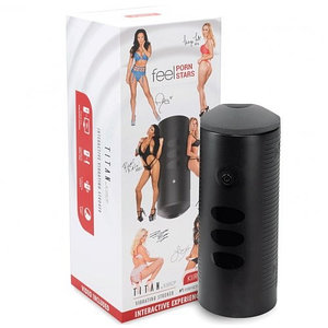Сенсорный мастурбатор для секса на расстоянии Kiiroo Titan Pornstars Experience