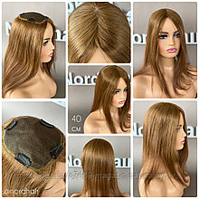 Накладка из натуральных волос (цвет 18 медовый пшеничный)