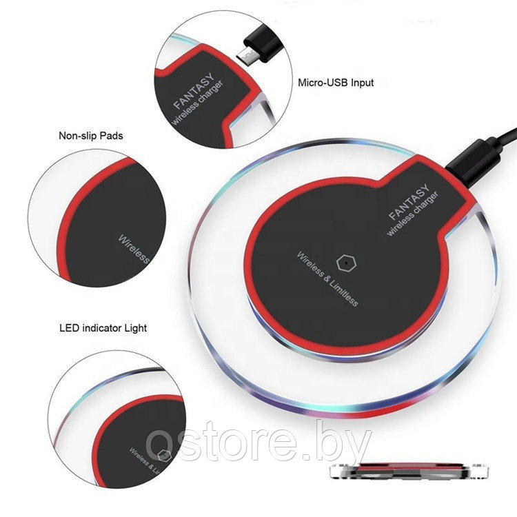 Беспроводная зарядка Hookit для телефона. Fantasy Wireless Charger - фото 2 - id-p172066878