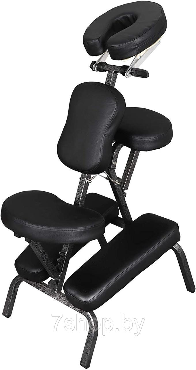 Кресло для массажа и татуировок Bodyfit HM2H-001, черный - фото 1 - id-p172067210