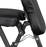 Кресло для массажа и татуировок Bodyfit HM2H-001, черный, фото 5