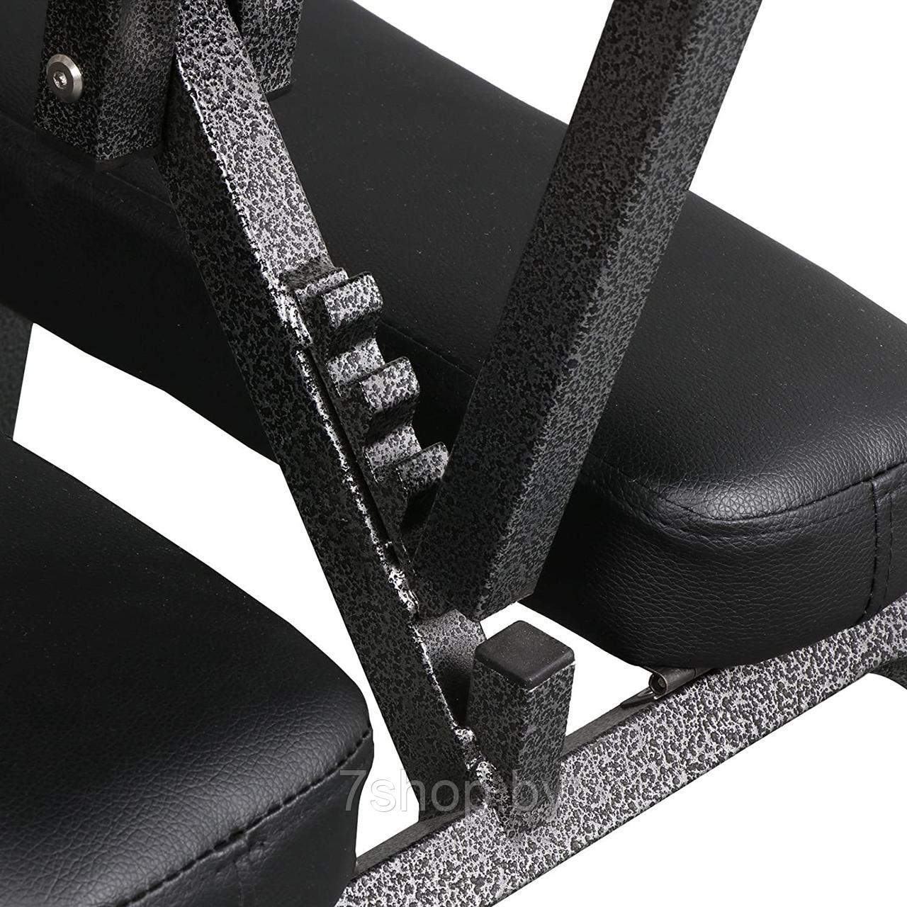 Кресло для массажа и татуировок Bodyfit HM2H-001, черный - фото 9 - id-p172067210