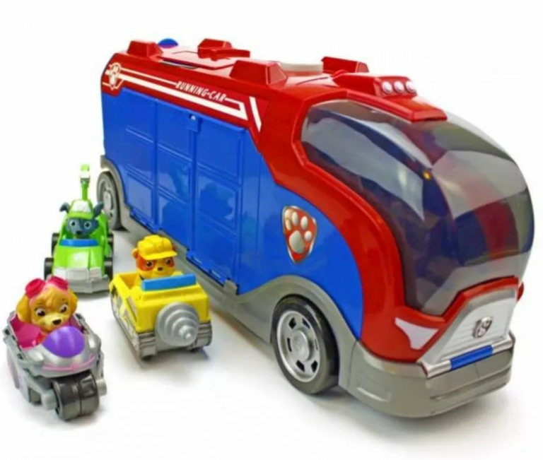 Детский грузовик автобус "Щенячий патруль"арт. 8939, игрушки Paw patrol патрулевоз трейлер набор машинок - фото 2 - id-p70794344