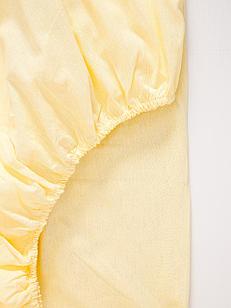 Простыня на резинке Emily бязь Цвет шампанского, 160