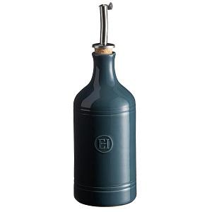 Бутылка для масла/уксуса d 7,5см 0,45л, керамика, серия Gourmet Style, цвет черника 021597