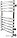 Полотенцесушитель TERMINUS Капри П10 (560х686, 450), фото 2