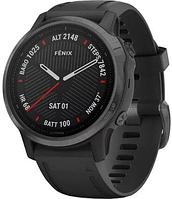 Умные часы Garmin Fenix 6s Sapphire (серый DLC/черный), фото 1