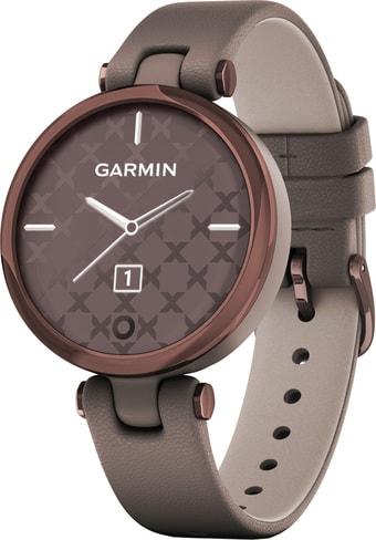 Умные часы Garmin Lily (темно-бронзовый/кожаный ремешок)