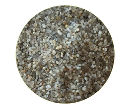 Натуральный кварцевый грунт «Куба-1» окатанный 0,8-1,4 мм