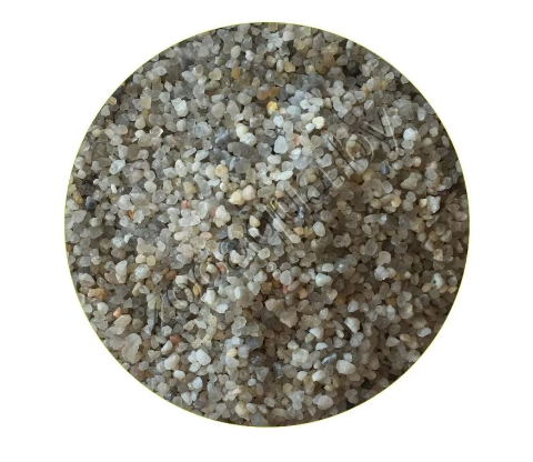 Натуральный кварцевый грунт «Куба-1» окатанный 0,8-1,4 мм - фото 1 - id-p121583158