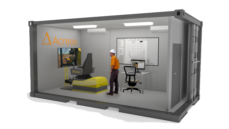 Тренажерная платформа виртуальной реальности для имитации оборудования Acreos DELTA 1B - фото 2 - id-p172096229